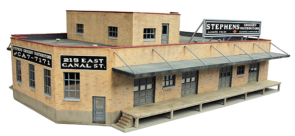 Walthers Cornerstone grocery distributor building kit 933-3760 HO scale  NEW