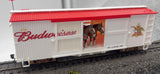 Bachmann ABCSLM Hawthorne Village/ Bradford Exchange Stock Car with 2 Clydesdales HO/ On30 Scale Like New No Box