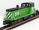 MTH Railking 30-2394-3 Burlington Northern SW-1500 Switcher Diesel Non-Powered O SCALE Like New