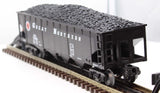 MTH 30-7006E  Great Northern 4 Bay hopper with Coal load O SCALE Used No Box