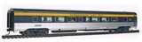 Walthers Proto 920-9370 Chesapeake & Ohio C&O Pere Marquette Lighted 85' Pullman Standard 52 Seat Coach w/Skirts HO SCALE