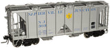 Atlas 8393-1 '0" Napierville Junction ACF 70 Ton Covered Hopper Car O SCALE NEW