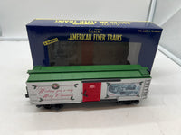 Lionel 6-48833 AMERICAN FLYER 2013 S GAUGE CHRISTMAS BOXCAR S SCALE Like New