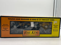 MTH Railking 30-7662 Auto Transport RailKing Flat Car w/Ertlr 1940 Woody Wagon O SCALE NEW