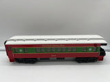 MTH 30-4218A, 30-4218B, 30-4218C Railking (Set of 3) O-27 Christmas Express Lines Passenger Car Set O Scale NEW Damaged Box