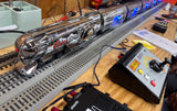 MTH 30-1433-1, 30-78040, 30-78061 Coors Light Railking Silver Bullet Train Set with Proto-Sound 2.0 with Rare Tail Car & Add-On Reefer limited O Scale Like New