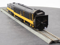 Athearn 93802 HO Scale Alaska Railroad Rotary Snowplow & Tender #3 Like New
