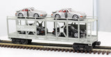 MTH Railking 30-76031 Auto Transportation Auto Carrier Flat Car O SCALE Like New