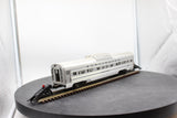 Lionel 6-9588 Burlington Aluminum Vista Dome Passenger Car O SCALE Like New