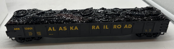 K-line  K652-1011 Alaska Diecast Gondola k652-1011 w./ snow covered load O Scale  Like New