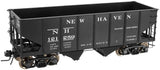 Atlas 8491-3 NEW HAVEN 55 Ton Coal Hopper O Scale Like New