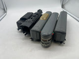 Marx New York Central NYC black steam locomotive w/ 3 passenger cars as is O SCALE Used No Box