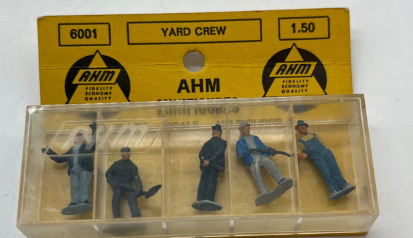 AHM 6001 Yard Crew Figures (set of 5) HO SCALE NEW