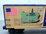 K-Line k761-7602 Spirit of 76 Pennsylvania PA Boxcar O SCALE Like New