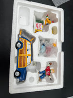 Department 56 56.55019 Before the Big Game Set of 4 Figures Used Excellent BROKEN FIGURE AS IS