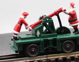 Lionel 6-18459 Christmas Handcar O SCALE Used Excellent