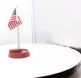 MTH Railking 30-9074 Flag Pole/Flag O SCALE Like New