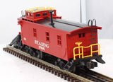 Lionel 6-17605 READING Woodsided Caboose O Scale Like New