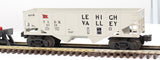 Lionel 6-16434 Lehigh Valley 2 Bay Hopper O SCALE Like New