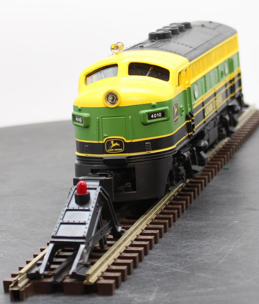 MTH Railking 30-4073-1 John Deere F-3 R-T-R Train  with Proto-Sound 2.0 O SCALE Used Excellent Damaged Box
