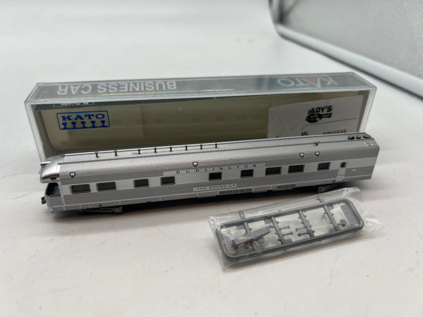 Kato 156-0806 business car CB&Q The Round-Up business car  N scale Like New