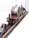Lionel 6-16318 LIONEL LINES Depressed Flatcar with Cable Reels O Scale Like New