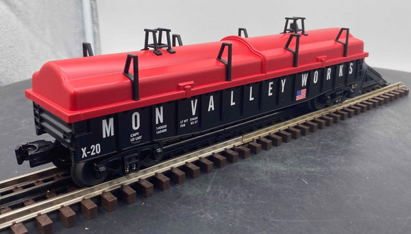 MTH Railking 30-7285 Mon Valley Works Gondola Car w/Cover O SCALE NEW