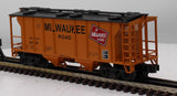 MTH 20-97109 MILWAUKEE ROAD PS-2 HOPPER CAR PREMIER O Scale Like New