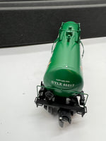 K-Line k6341-5604 Anheuser-Busch Corn Syrup Aluminum Tank Car --Beer Car O SCALE Like New