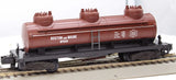 American Flyer 4-9104 BOSTON & MAINE Three-Dome Tank Car S Scale Like New