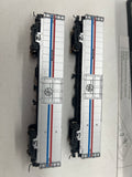 Kato 106-3503 Amtrak Material Handling Car Phase III Set C1 N SCALE Like New