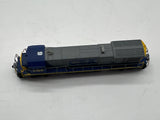 Atlas 49716 CSX Diesel Locomotive Gray & Blue & Yellow #3106 N Scale Used Excellent No Box