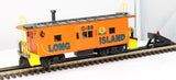 K-Line K612-3741 LIRR Bay Window Caboose c-69 O Scale Like New No Box