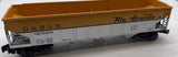 K-Line Classic k623-1493 Rio Grande 4-Bay Hopper  O SCALE Used Excellent Damaged Box