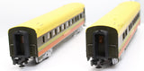 MTH Railking 30-6720 Seaboard 2-Car 60' Streamlined Sleeper/Diner #SAL 1008 O SCALE Used