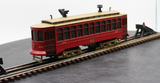 MTH Railking 30-2512-1 Allentown Brill Semi-Convertible Trolley With Proto-Sound O SCALE NEW