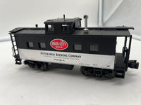 MTH Railking 30-77142 PBC - Iron City Steel Caboose #Iron City. O SCALE Like New