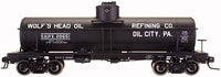 Atlas 8655-8  Wolf's Head Oil --Oil City PA-- 8,000 Gallon Tank Car 3rl  O SCALE NEW