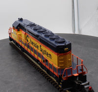 MTH Premier 20-2216-1 Chessie SD40-2 Diesel Engine - Chessie Cab C&O 7532 B&O 7616 WM 7547 With Proto O SCALE. Used Excellent
