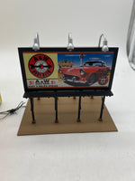 MTH Railking 30-90058 DPSU - A&W Root Beer Lighted Billboard O SCALE Like New