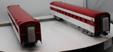 MTH Premier 20-66228 Texas Special 2-Car 70' Streamlined Slpr/Diner Passenger Set Smooth Sided O SCALE NEW
