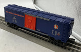 Lionel 6-29200 9700 Series Boxcar Lionel Railroader Club Blue O Scale Used Excellent