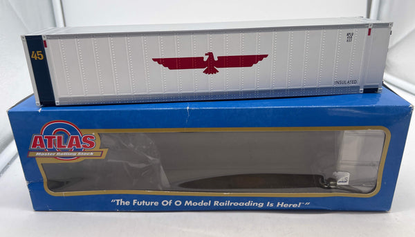 Atlas 4507-2 APL 45' Container 458037  limited O SCALE Like New
