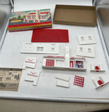 Plasticville 1800-149 Gas Station building kit S or O SCALE Like New