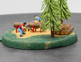 Lionel 6-14145 Operating Lumberjacks O SCALE NEW