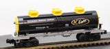 MTH Railking 30-7367 Iron City RailKing 3-Dome Tank Car Light Car No. PBC1861 O SCALE Used Excellent