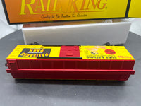 MTH Railking 30-74124 Pallisades Park - Bathing Beauty RailKing Box Car. O SCALE  Like New