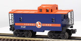 Lionel 6-26530 LIONEL LINES CBS Square Window Caboose O Scale Like New