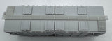 Bowser 5607 70 TON 2 BAY COVERED HOPPER KIT EDGAR BROS CLAY  HO SCALE ROAD # 25075 Like New