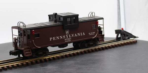 MTH MT-9101L Pennsylvania O Scale Extended Vision Caboose Like New